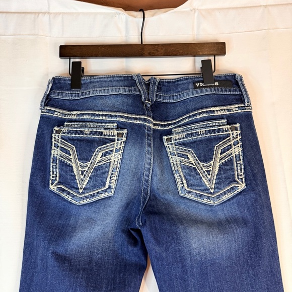VIGOSS Women’s Size 9/10 Denim Jeans The Dublin Capri Fit Style Stretch - Picture 11 of 15